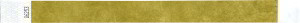 Metallic Gold Custom Tyvek Wristbands