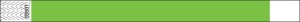 Neon Green Custom Tyvek Wristbands