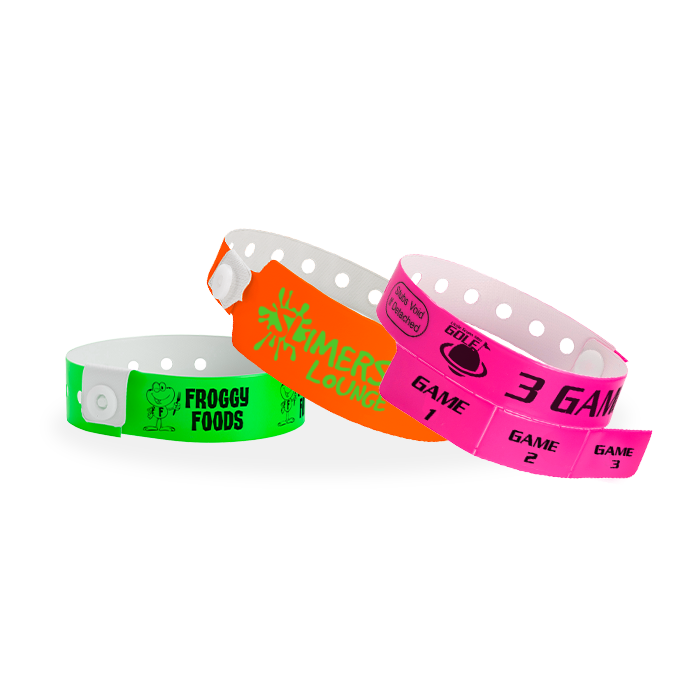 Personalized wristbands sale for events