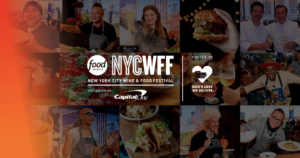 New York City Wine and Food Festival Event Branding Example